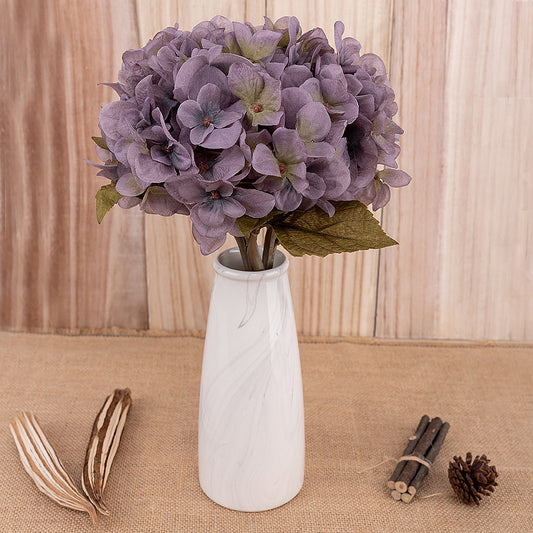 Artificial Flowers Hydrangea Branch