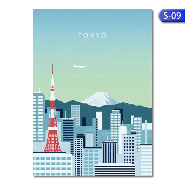 Travel Poster Canvas