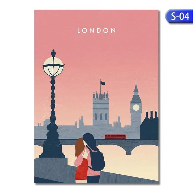 Travel Poster Canvas