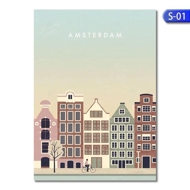 Travel Poster Canvas