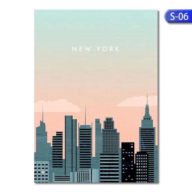 Travel Poster Canvas