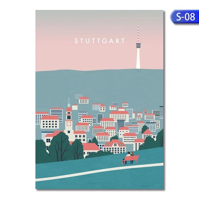 Travel Poster Canvas