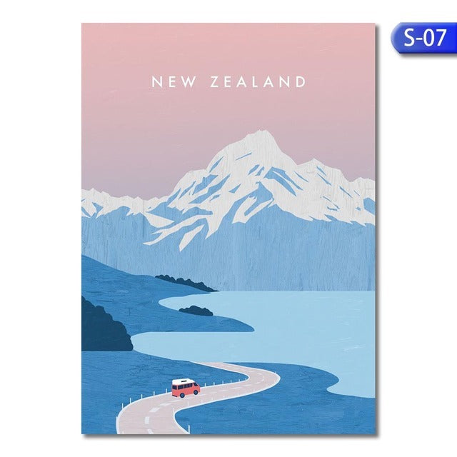 Travel Poster Canvas