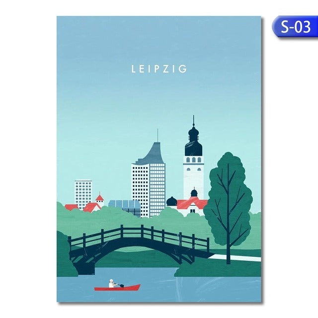 Travel Poster Canvas